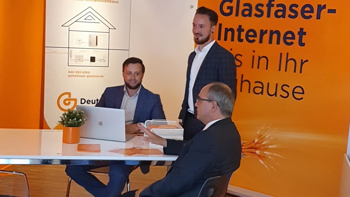 Willkommen bei der Deutschen GigaNetz: Eröffnung des ersten Glasfaser-Shops in Gotha