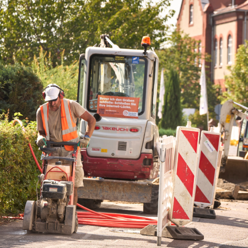 Glasfaserausbau in der Verbandsgemeinde Egelner Mulde schreitet voran